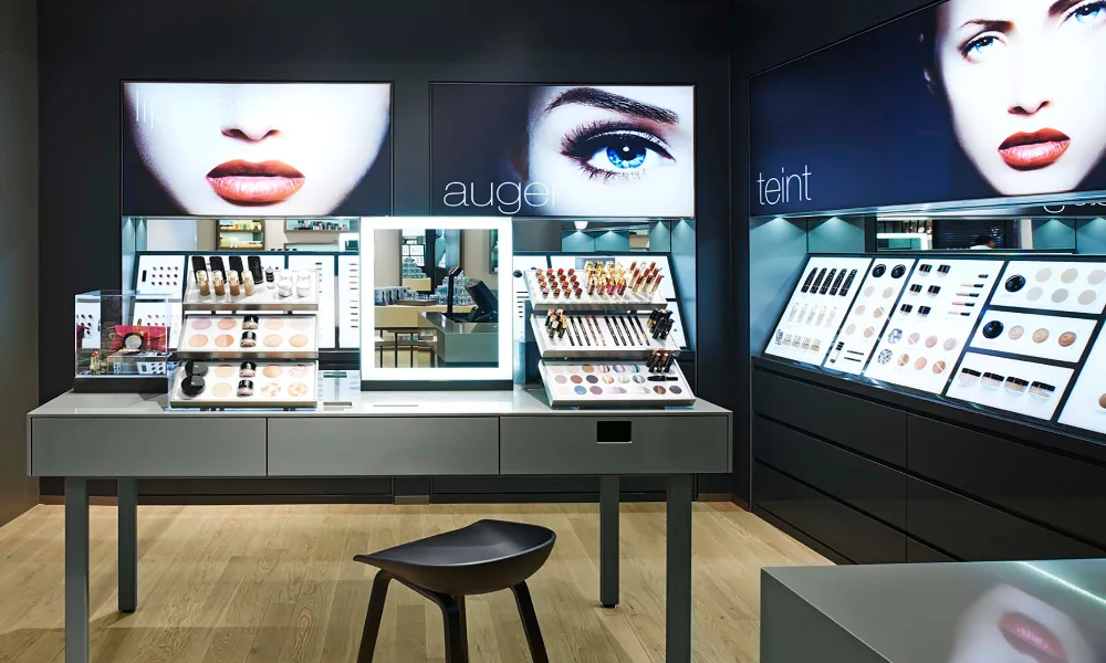 Kosmetikgeschäft-Design