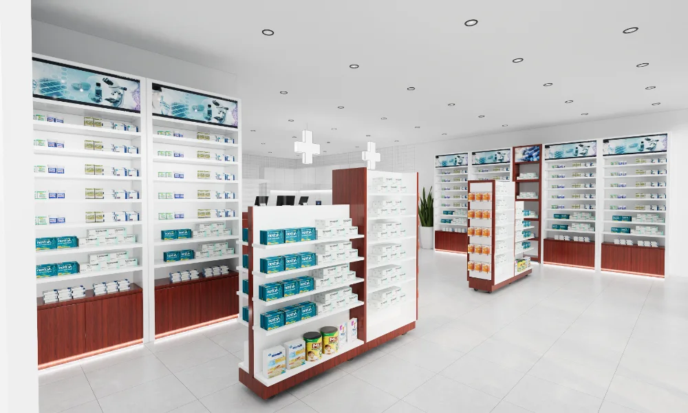 Apothekenladen-Design