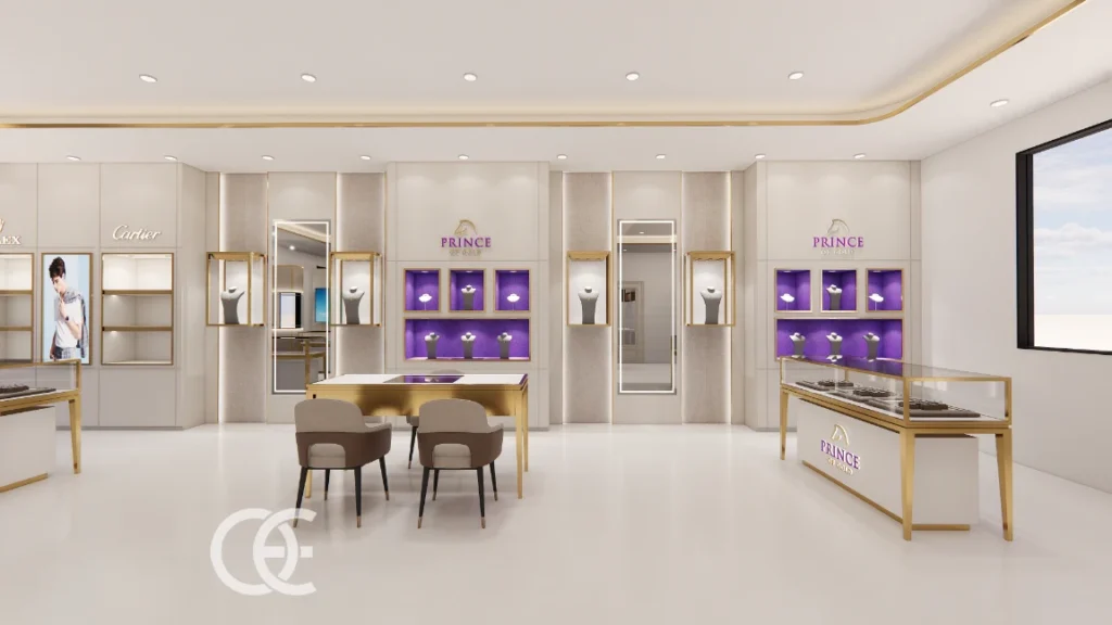 Elmas Mağaza Resepsiyonu Altın Fikirleri