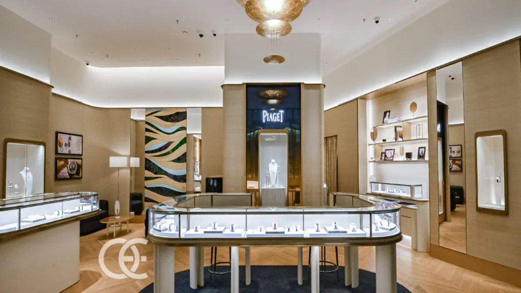 Takı Mağazası Minimalist Lüks Düzen