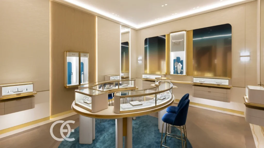 Takı Mağazası Minimalist Lüks Düzen 6