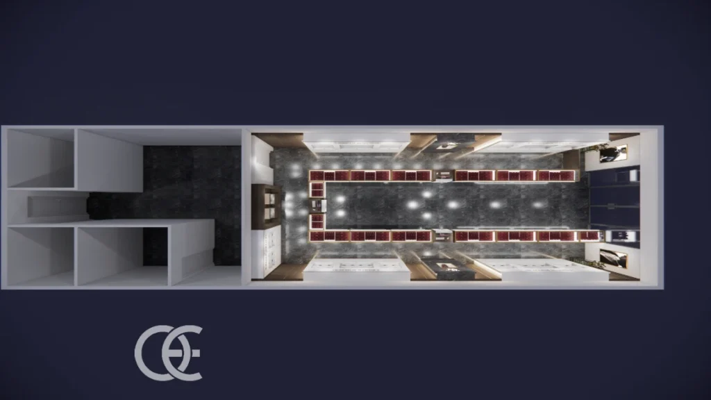 Takı Butiği Klasik Aydınlatma Fikirleri 8