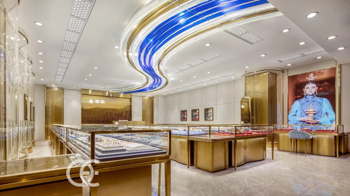 Schmuckboutique Individuelles Innendesign 1