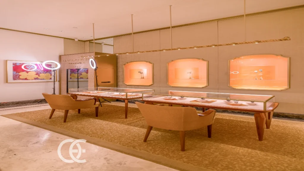 Takı Butiği Aydınlatma Kompakt Tasarım 10