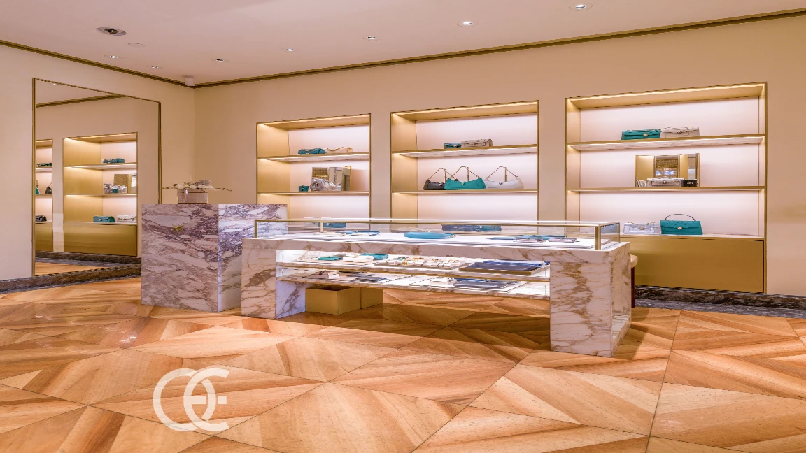 ジュエリー ブティック 照明 コンパクトデザイン 9