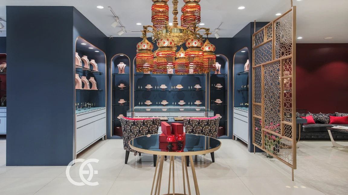 Boutique de Bijoux Luxe Classique Disposition 11