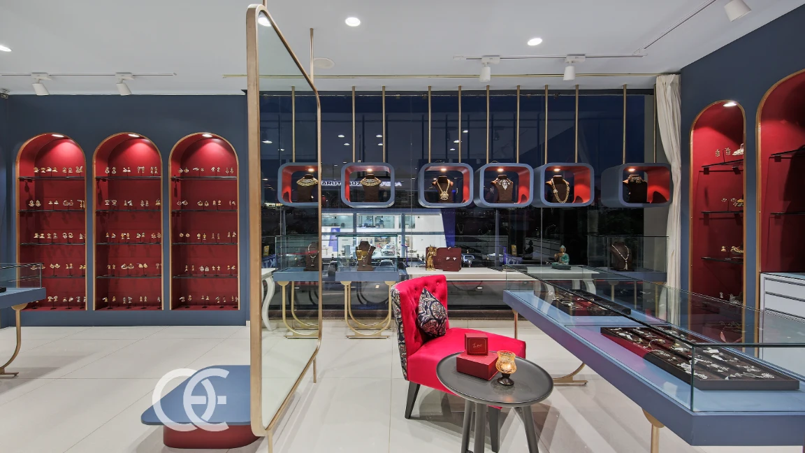 Boutique de Bijoux Luxe Classique Disposition 16