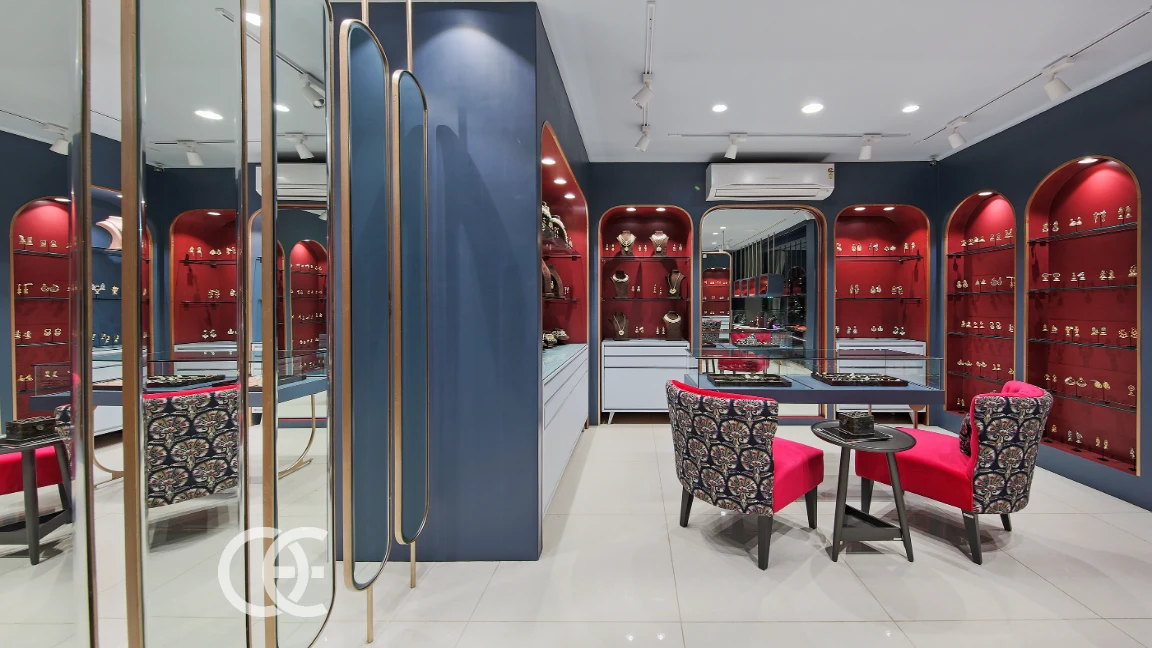 Boutique de Bijoux Luxe Classique Disposition 4