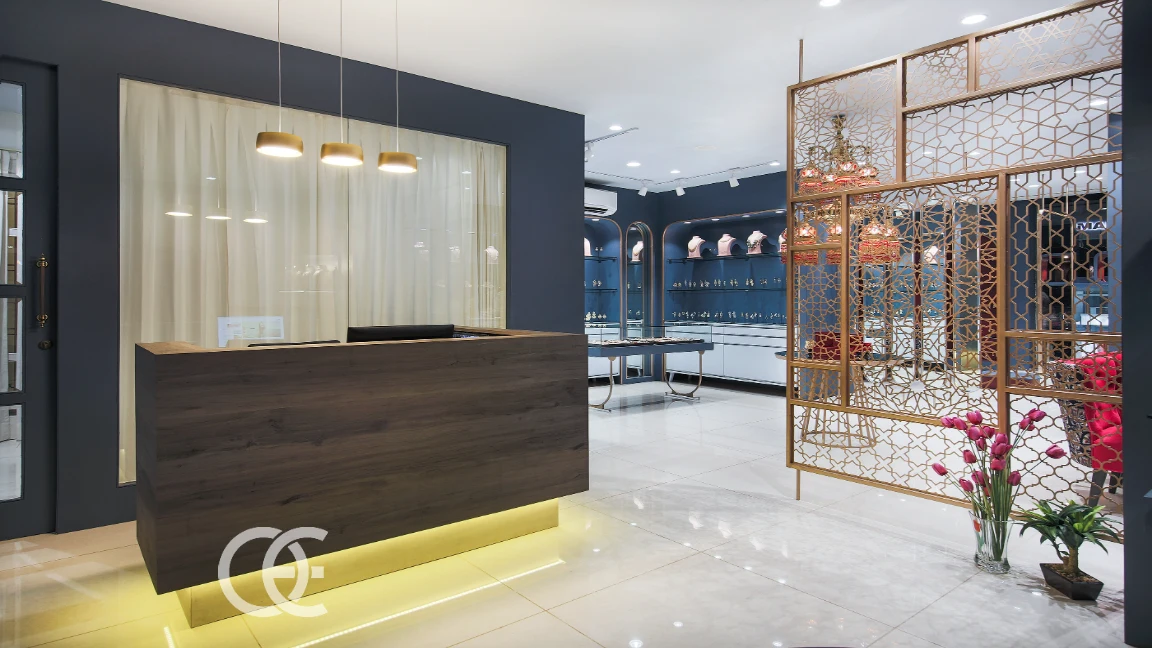 Boutique de Bijoux Luxe Classique Disposition 8