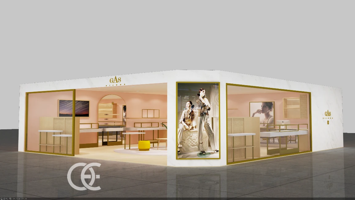 Collier de bijouterie moderne pour boutique de bijoux 2