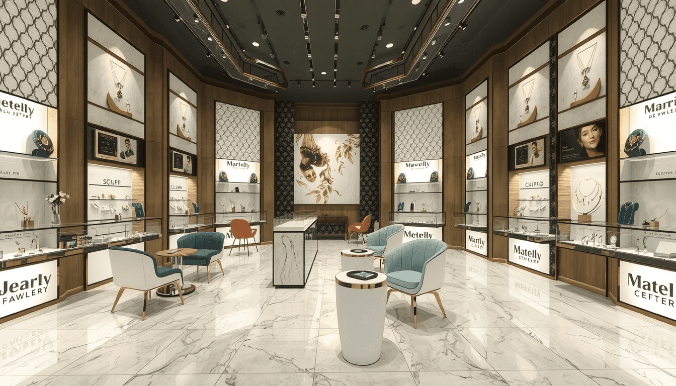 jewelry store floor plan