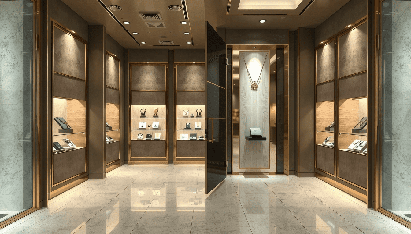 jewelry store floor plan