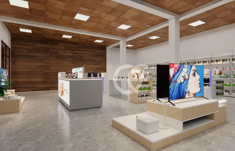 OEM Smartphone Store Backlit Display Furniture 3 (1)