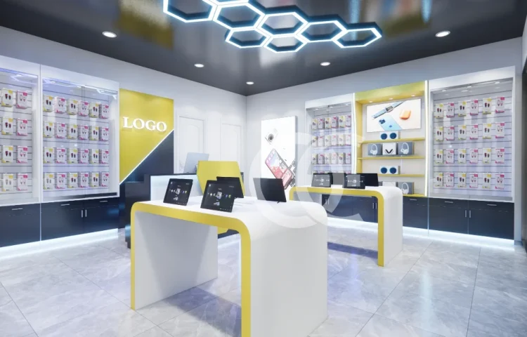 Phone Repair & Sales Shop Interior Design
