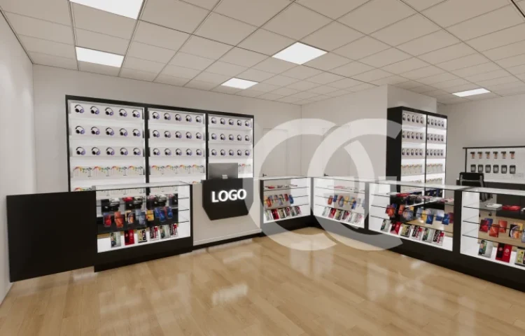 Small Size Mobile Phone Store Layout Design
