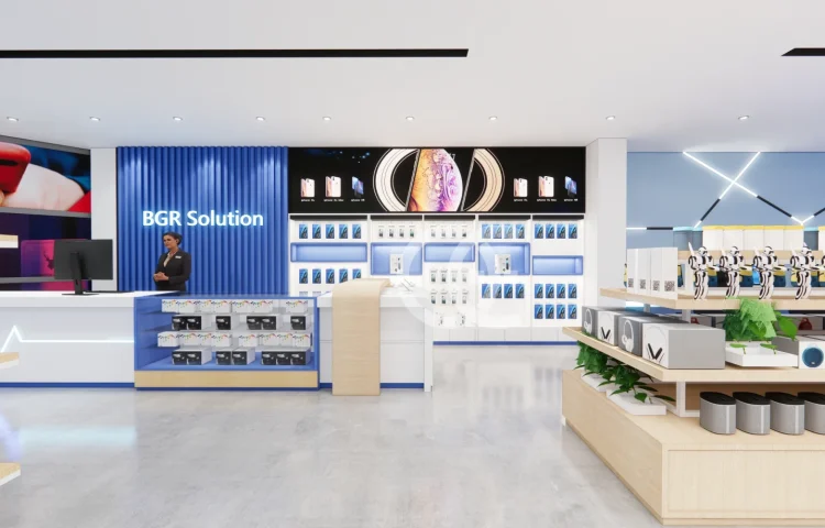 Smart Watch & Charging Dock Display Furniture